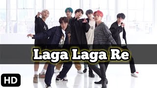 Laga Laga Re X BTS Boys Dance [upl. by Atteynad]