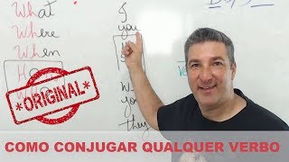 COMO CONJUGAR QUALQUER VERBO EM INGLÊS  AULA 02  TEMPO PASSADO [upl. by Sweyn]