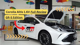 Corolla Altis 16V GRS Sport  First Impressions  Interior amp Exterior Review  Reliable Sedan [upl. by Spiers]