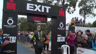 2015 IRONMAN New Zealand  Race Highlights pt 1 [upl. by Elletnahs]