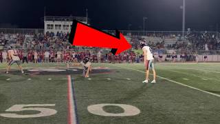 The Most Ridiculous High School Field Goal Ive Ever Seen [upl. by Attah]