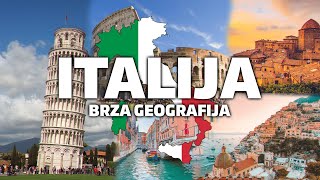 ITALIJA  SVE O ITALIJI  Brza Geografija [upl. by Jaan]