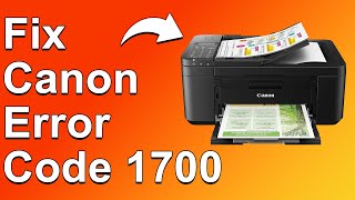 How To Fix The Canon Error Code 1700  Meaning Causes amp Solutions Easy Troubleshoot [upl. by Lichtenfeld537]