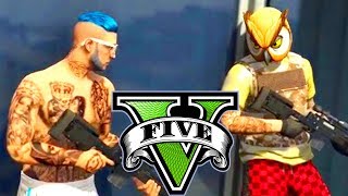 LOS GEMELIERS VUELVEN  DEATH RUN GTA V [upl. by Adnah]