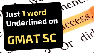 GMAT Sentence Correction GMAT SC question  Modifiers  Live class recording  99th percentile tutor [upl. by Eeb]