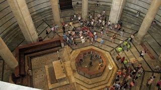 Inside the Baptistery of St John Pisa Italy [upl. by Rubinstein]