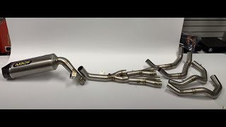 Arrow Full Exhaust for Versys 1000 2021up [upl. by Ruyle937]