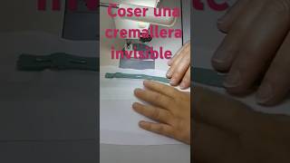 Coser una Cremallera Invisible [upl. by Awuhsoj]