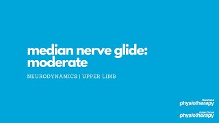 Median Nerve Glide Moderate [upl. by Enahsal]