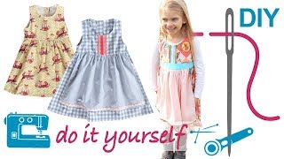 DIY Dirndl nähen für Anfänger – mit Knöpfen und Schürze – Zierstoff Schnittmuster „Judith“ [upl. by Neyut]