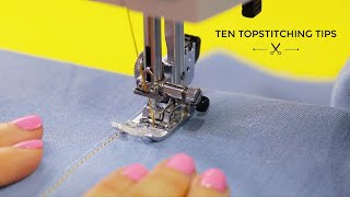 How to Stitch in the Ditch  Sewing Machine [upl. by Aehtla]