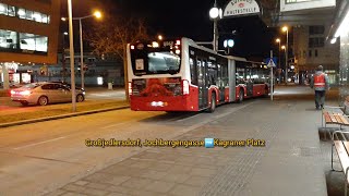 Wiener Linien Linie 31A 🚍 025 Großjedlersdorf Jochbergengasse➡️Kagraner Platz [upl. by Suzann53]