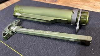 Geissele Government Charging handle FBI HRT CH Olive Drab Green [upl. by Oca]