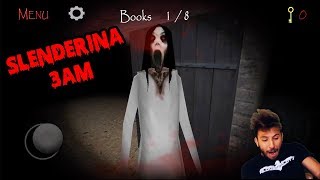 SCARY DONT PLAY SLENDRINA THE CELLER AT 3 AM  PLAYING SLENDRINA THE HORROR GAME ALONE AT 3AM [upl. by Fonz776]