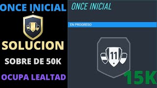 SBC l ONCE PRIMEROS  Xl PRIMEROS SOBRE DE 50K l HÍBRIDO DE LIGAS SOLUCION l FIFA 22 [upl. by Jordana754]