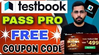 Testbook Coupon CodeTestbook Pass Pro Coupon CodeTestbook Free PASS today [upl. by Latrell]