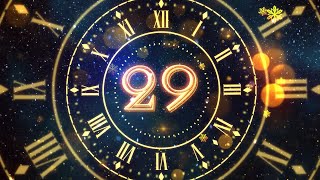 New Year Countdown 2024 🎆 Best NEW YEAR COUNTDOWN 30 seconds TIMER with sound effects 🎆 [upl. by Gibb]