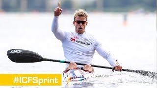 Final K1M 500m Sprint 3  Copenhagen 2015 [upl. by Allmon]