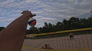 Beach Volleyball Highlights  First Person POV  GOPRO Hero  Berlin Summer 2024 [upl. by Nanine]