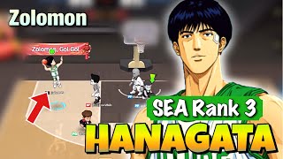 Slam Dunk Mobile SEA Rank 3 Advanced Hanagata gameplay by Zolomon  20 points top scorer [upl. by Enomar]