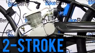 How To Install 80cc 2Stroke Bicycle Engine Kit FULL DVD 66cc 48cc 50cc [upl. by Hartill]