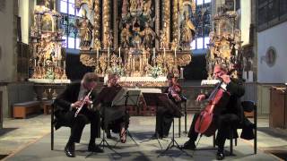 Mozart Quartett Salzburg  Michael Haydn  Flötenquartett [upl. by Andrus]