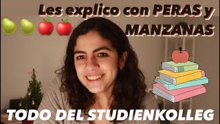 Explicando con 🍐s y 🍎s TODO del STUDIENKOLLEG [upl. by Elohcan578]