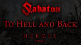 Sabaton  To Hell and Back Lyrics English amp Deutsch [upl. by Prima841]