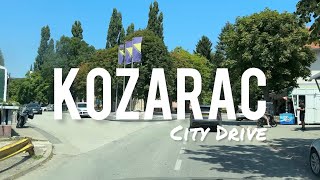 Kozarac Bosnia and Herzegovina City Drive [upl. by Nirrak]