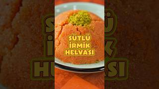 Sütlü İrmik Helvası 😋 yemekcom irmikhelvasi irmikhelvasıtarifi [upl. by Ebsen]