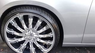 2013 Dodge Charger on 24s [upl. by Farland]