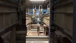 WORKING PROCESS LOGOS IWC 3500 CNC Machining Centre Wood [upl. by Brewer572]