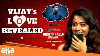 Rashmika  Vijay Cute Moments ❤️ Ranbir  Sandeep Vanga  Balakrishna  UnstoppableWithNBK on aha [upl. by Anual]