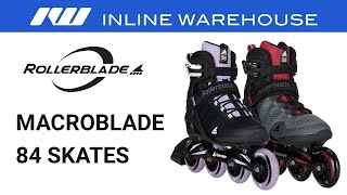 Rollerblade Macroblade 84 Skate Review [upl. by Cassondra]