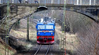 Tåg och Växling i Varberg på Västkustbanan [upl. by Slein693]