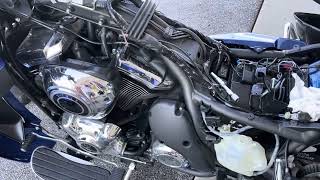 2019 Kawasaki Vulcan Voyager coolant change [upl. by Iddo]