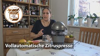 Vollautomatische Zitruspresse von Severin [upl. by Orth]