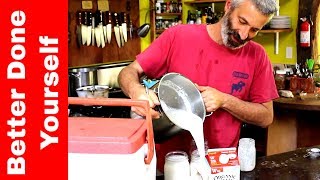 Sandor Katz Makes Yogurt  Fermentation Workshop Episode01 [upl. by Azilanna]