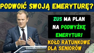 Wielka propozycja ZUS podwójne emerytury gotowe do wysłania na konta seniorów [upl. by Lacey631]