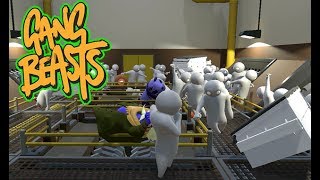 GANG BEASTS  So Many Crazy People WAVES [upl. by Ylelhsa]