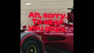 Imola GP  Charles leclerc team radio after his dissapointing race [upl. by Jarred]