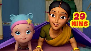 என் செல்ல கண்ணே  Tamil Rhymes for Children Collection  Infobells [upl. by Naara]