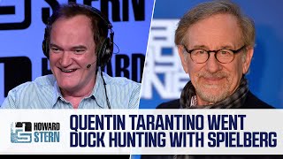 Quentin Tarantino Went Duck Hunting With Steven Spielberg [upl. by Nappie]