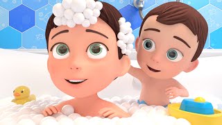 Bath Song  Newborn Baby Songs amp Nursery Rhymes [upl. by Llenrrad]