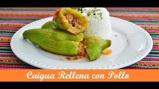 CAIGUAS RELLENAS  RECETA PERUANA  PERUVIAN DISH [upl. by Raynah127]