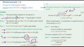 A short guide to titration calculations [upl. by Sinnej]