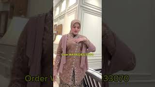 Setelan Kebaya Modern  Kebaya Tile Payet  Kebaya Wisuda  Kebaya Kondangan [upl. by Horten]