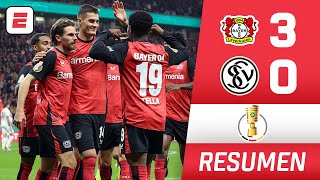 Bayer Leverkusen GOLEÓ 30 a SV Elversberg y avanzó a OCTAVOS DE FINAL  Resumen  Copa de Alemania [upl. by Airegin]