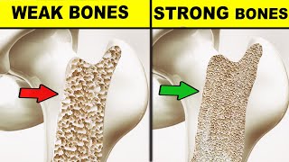 NATURAL Ways To Strengthen Bones Prevent OSTEOPOROSIS [upl. by Amara]