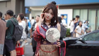 廣州漫展Guangzhou street cosplayOctober 2024 [upl. by Iraam]